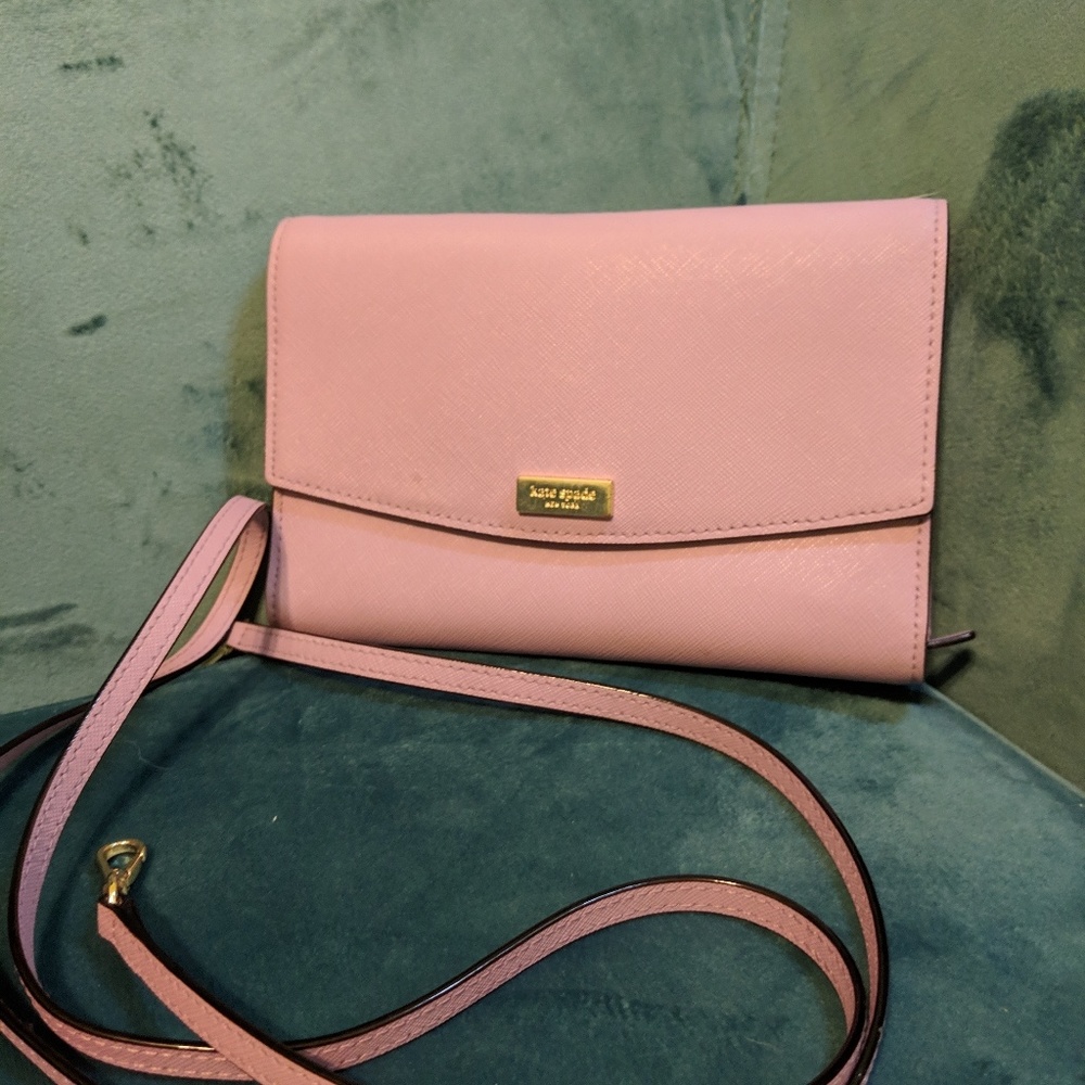 Kate Spade Wallet w/ Crossbody Strap